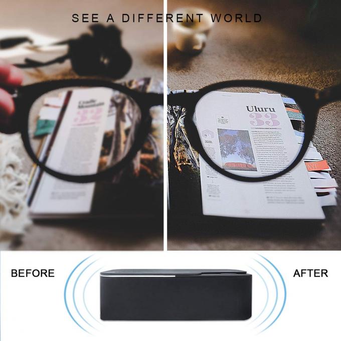 Mini Ultrasonic Jewelry Cleaner Various Color 5 Minutes Auto Shut Off 2