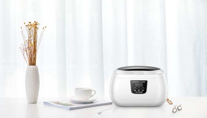 SUS304 Tank 43kHz 600ml 35W Digital Ultrasonic Cleaner 0