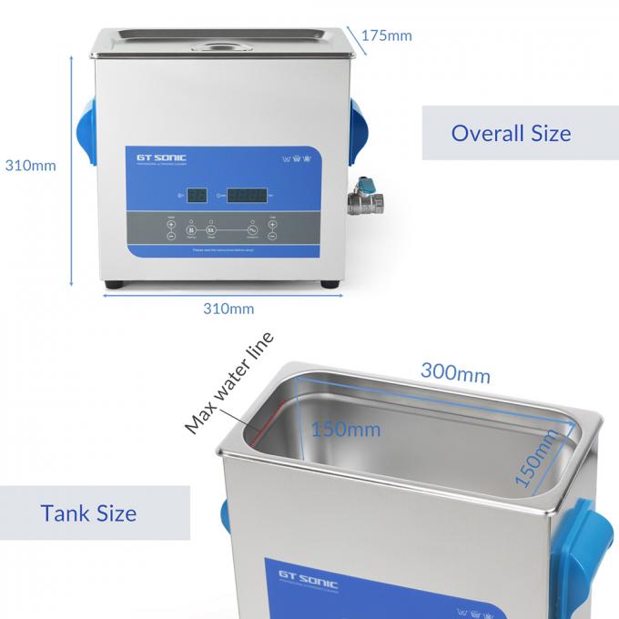 Benchtop 6L Parts Ultrasonic Cleaner Electronics Ultrasonic Washer 1