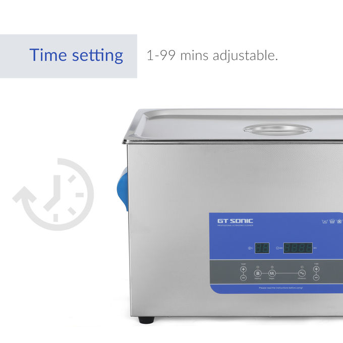 GT SONIC 20L Parts Ultrasonic Cleaner Heated Ultrasonic Bath Cleaner SUS304 40kHz 2
