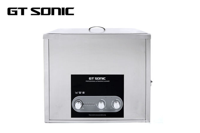 20 - 80℃ Heating Manual Ultrasonic Cleaner 2MM SUS304 Tank AC110 - 120V 60Hz 2