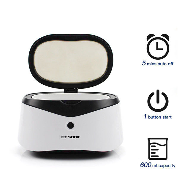 Manicure Denture Eyeglasses Ultrasonic Cleaner 600mL Ultrasonic Jewelry Cleaner 0