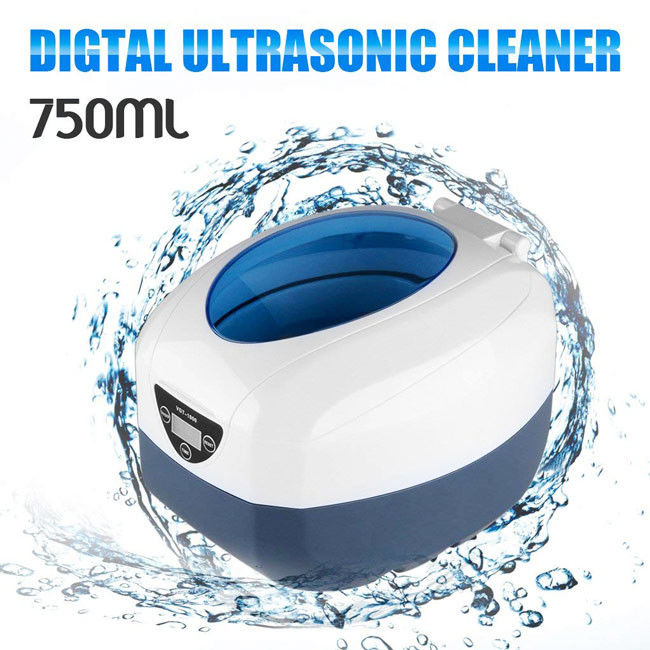 CD / VCD Home Ultrasonic Cleaner Countdown Digital Display 750Ml 50kHZ 0