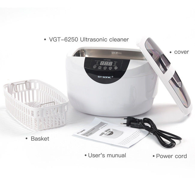 65w 40kHz Home Ultrasonic Cleaner 2.5L Ultrasonic Parts Washer 6