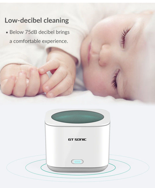 Mini 180ml SUS304 Home Ultrasonic Cleaner With Basket 12v 2A Adapter 0