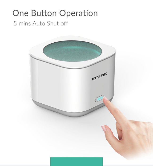 Mini 180ml SUS304 Home Ultrasonic Cleaner With Basket 12v 2A Adapter 3