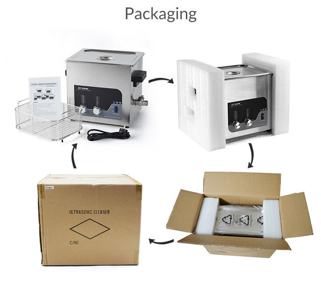 Durable Medical Ultrasonic Cleaner , Injector Nozzle Automatic Denture Cleaner 2