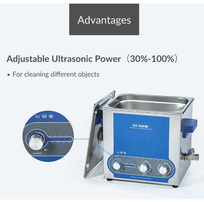 200W Ultrasonic Fruit And Vegetable Washer Cleaner 10L Machine For Denture Ring 2