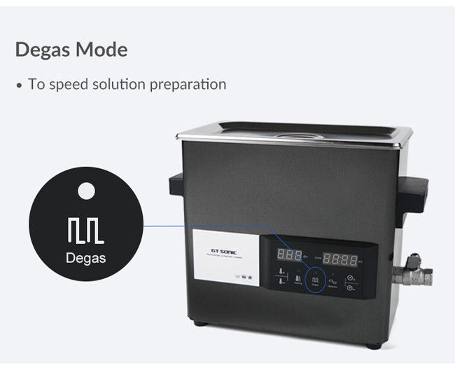Laboratory Ultrasonic Parts Cleaner Bath 9L 200W 40KHz Electric Fuel 1 Year Warranty 2