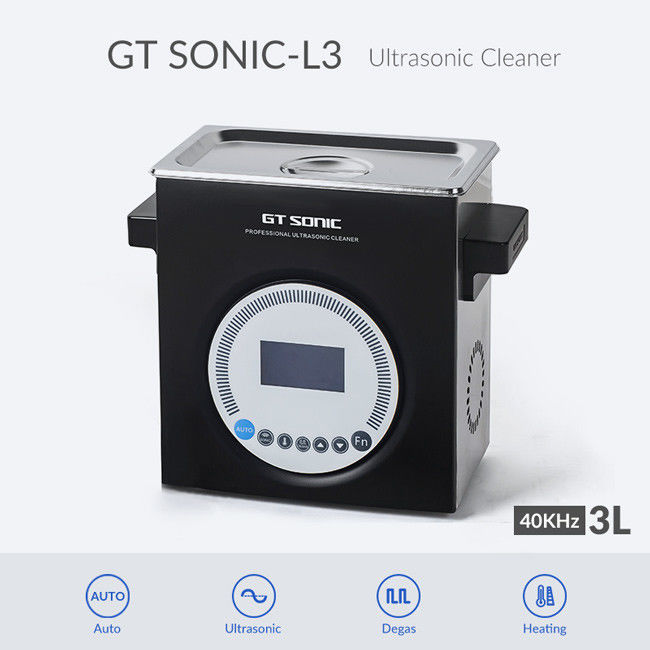 Digital 3 Liter Ultrasonic Cleaner , Multi Frequency Ultrasonic Cleaner 0