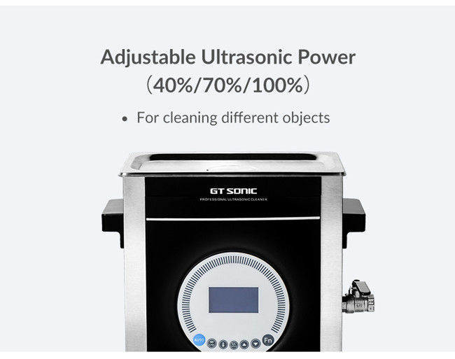 High Efficiency Digital Ultrasonic Cleaner Adjustable Power 1 Year Warranty 0