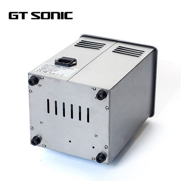 40kHz Mini Ultrasonic Dental Cleaner Stamping Tank With Mechanical Knob 3
