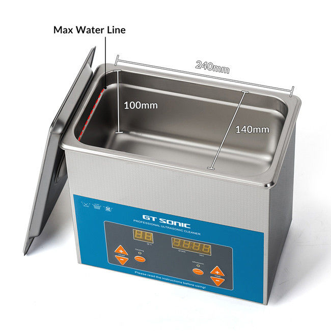 Jewelry / Watch Ultrasonic Washing Machine Two Built - In Transducers 1
