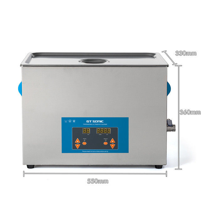 Digital Large Ultrasonic Cleaner 500W 27L Laboratory Usage VGT-2227QTD GT SONIC 1