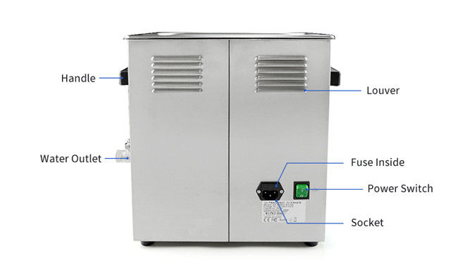 Stainless Steel Ultrasonic Fruit And Vegetable Washer CE RoHS Certification 2
