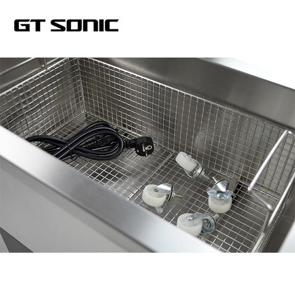 Square Ultrasonic Parts Washer , Industrial Ultrasound Equipment 600W 0