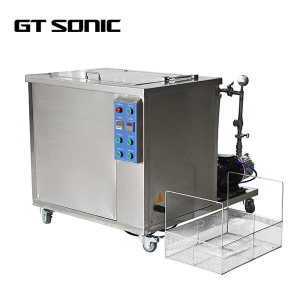 Multi Frequency Industrial Ultrasonic Tank , Mental Parts Cleaner 96L 1440W With Filtration 1