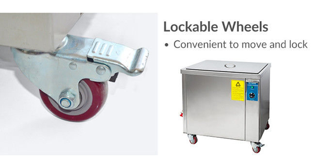 Large Industrial Heated Ultrasonic Cleaner For Block Parts Dirt Removal 1