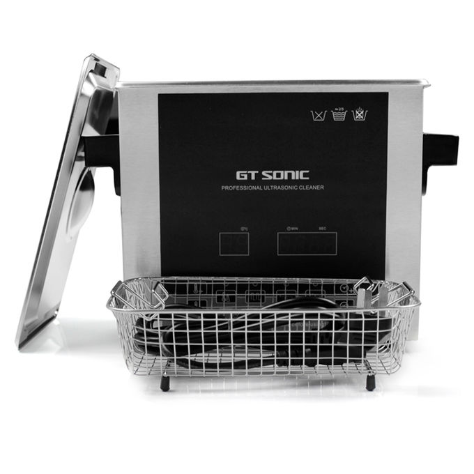 100W Stainless Steel Ultrasonic Cleaner Degas For Jewelry Denture 2