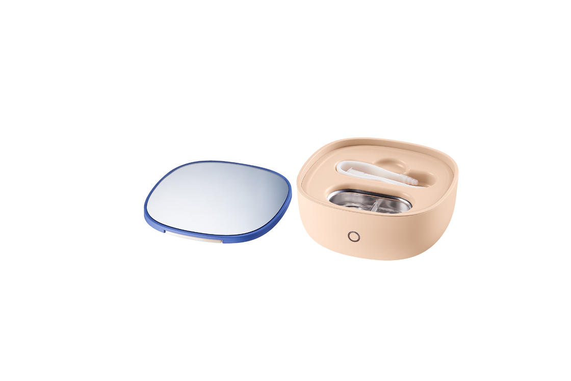 8ml Home Ultrasonic Cleaner High Frequency 115Khz For Contact Lens Cleaning 0