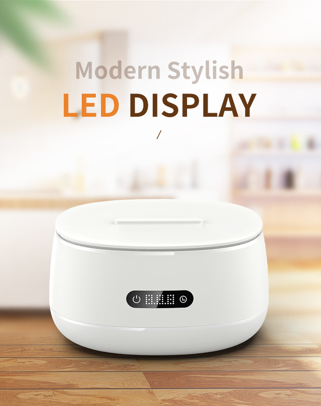 600ml Professional Ultrasonic Jewelry Cleaner For Jewelries Glasses Timepieces Commodities 2