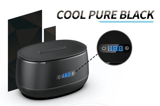35W SUS Digital Ultrasonic Cleaner 600ml FCC For Jewelry Watch 0