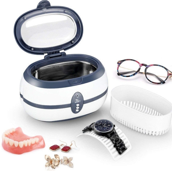 Different types of ultrasonic cleaners are designed for glasses, jewelry, etc.