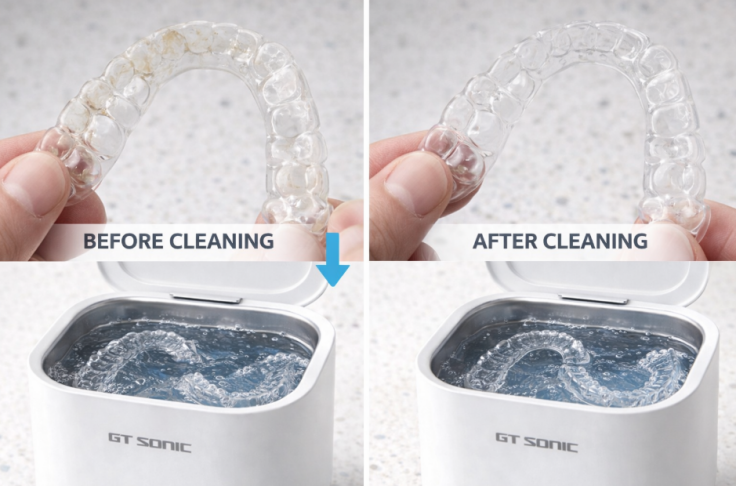 Latest company news about New Arrival Stylish Portable Ultrasonic Contact Lenses Cleaner GT-M2