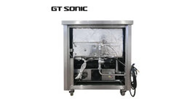 Dual frequency industrial ultrasonic cleaner control panel with PLC